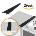 Stove Gap Cover in black