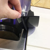 Stove Gap Cover laid along the gap beside a stovetop
